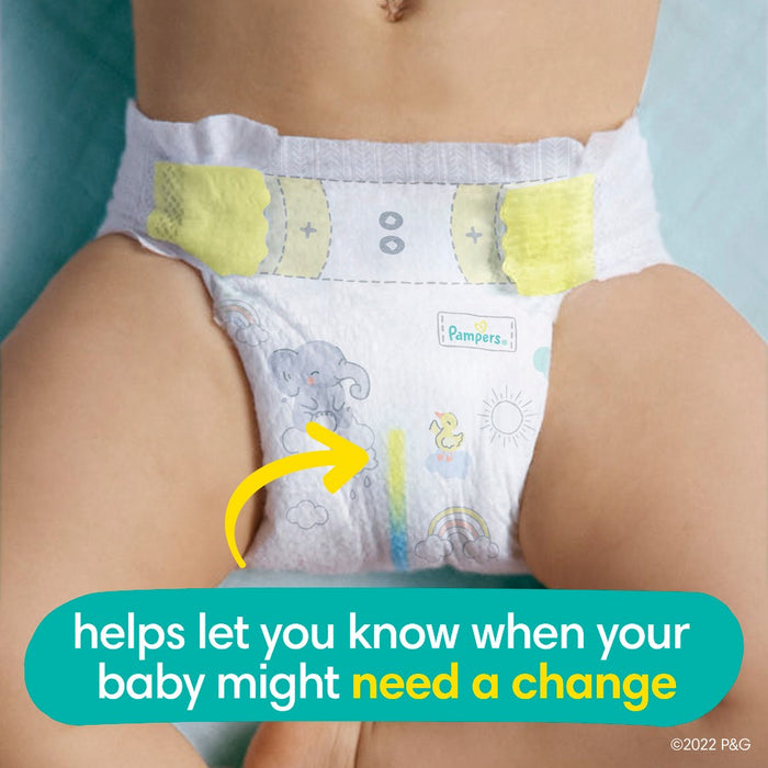 Pampers Swaddlers Active Baby Newborn Diapers Size 0 - 31ct