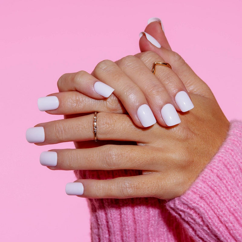 L.A. Girl Artificial Nail Tips- Oh So Shiny - Cloud Nine - 25ct
