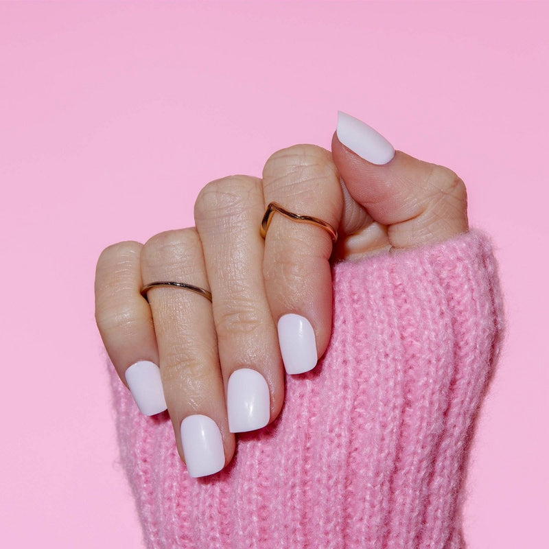 L.A. Girl Artificial Nail Tips- Oh So Shiny - Cloud Nine - 25ct