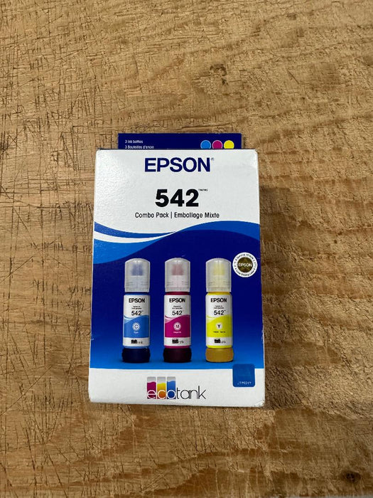 Epson T542 Color Combo Ink Bottles, Ultra High Capacity EXP 06/29