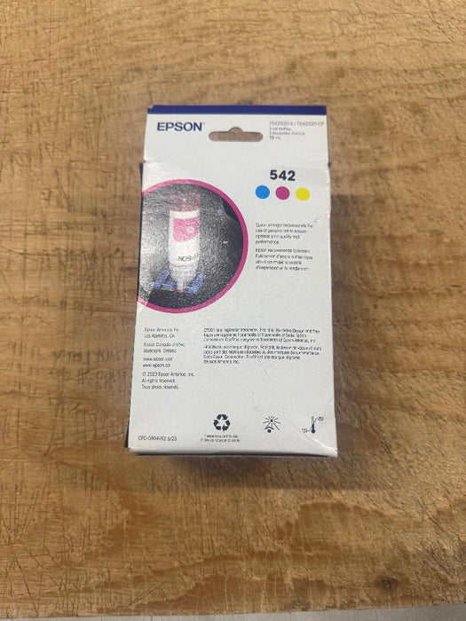 Epson T542 Color Combo Ink Bottles, Ultra High Capacity EXP 06/29