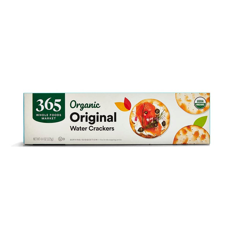 365 By Whole Foods Market, Organic Original Water Crackers, 4.4 Oz