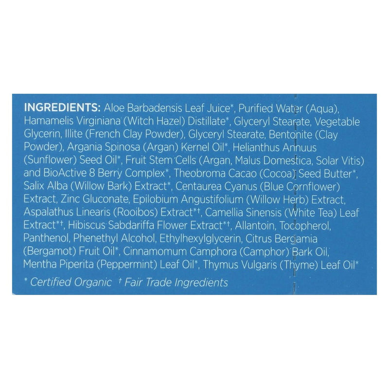 Andalou Naturals Argan Oil & Blue Clay Instant Clarity Face Mask