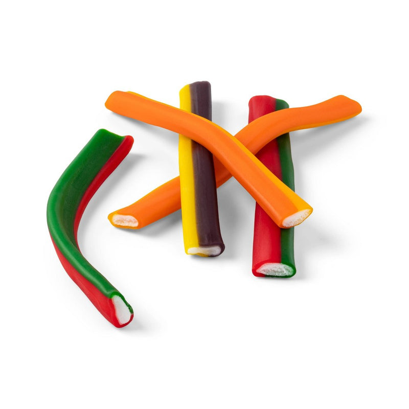 Filled Candy Straws Rainbow Assorted Flavors - 5oz - Favorite Day