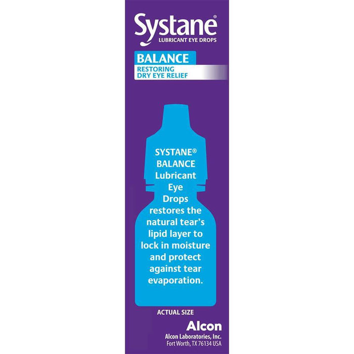 Systane Balance Lubricant Eye Drops Twin Pack - 2ct