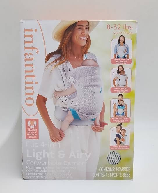 Infantino Flip 4-In-1 Convertible Baby Carrier - Teal