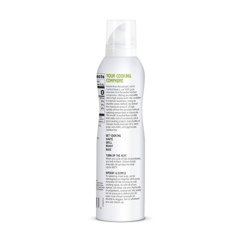 Chosen Foods 100% Pure Avocado Oil Spray - 4.7oz