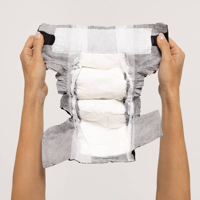 DYPER Charcoal Enhanced Diapers - Size 1 - 68ct