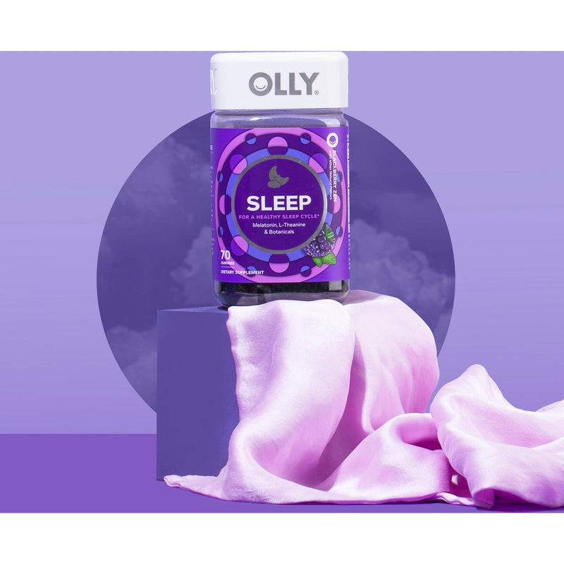 OLLY 3mg Melatonin Sleep Gummies - Blackberry Zen - 70ct