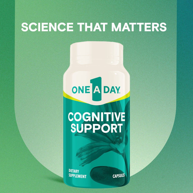 One A Day Cognitive Supplement - Brain Supplement to Support Cognitive Performance - 30ct
