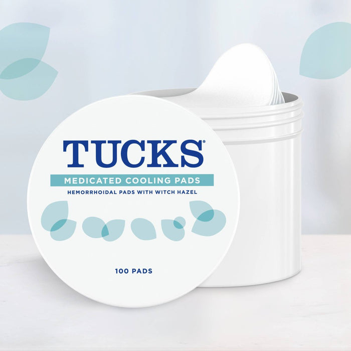 Tucks Medicated Hemorrhoidal Pads - 100ct