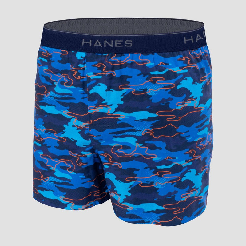 Hanes Boys' 5pk Boxer - Colors May Vary M