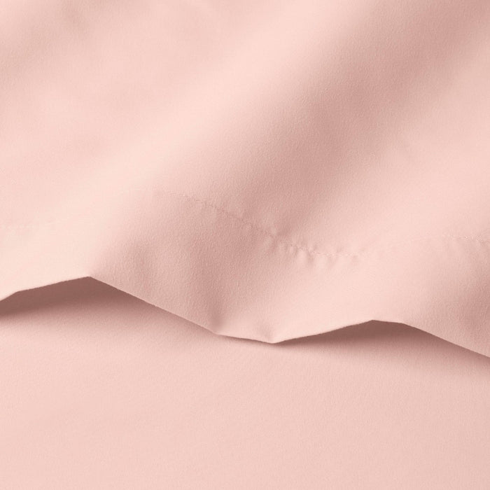 Twin/Twin XL Microfiber Sheet Set Blush - Room Essentials: Polyester, Peached, 170 Thread Count, 3-Piece Set