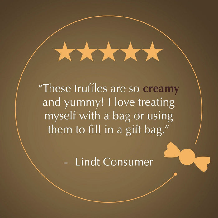 Lindt Lindor Assorted Chocolate Candy Truffles - 6 oz.