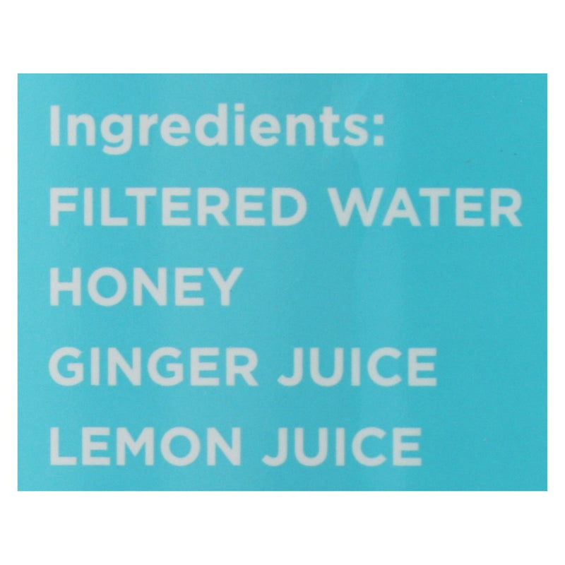 Ginger People Ginger Soother Lemon & Honey Gingerade - Case of 12/32 oz (LOCAL PICKUP ONLY)