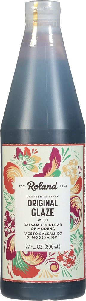 Roland Foods Balsamic Vinegar Glaze Of Modena, 27 Ounce