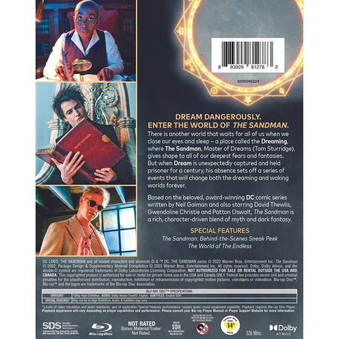 The Sandman: The Complete S1 (Blu-ray) *ADD 3 TO YOUR CART & 1 IS FREE!*