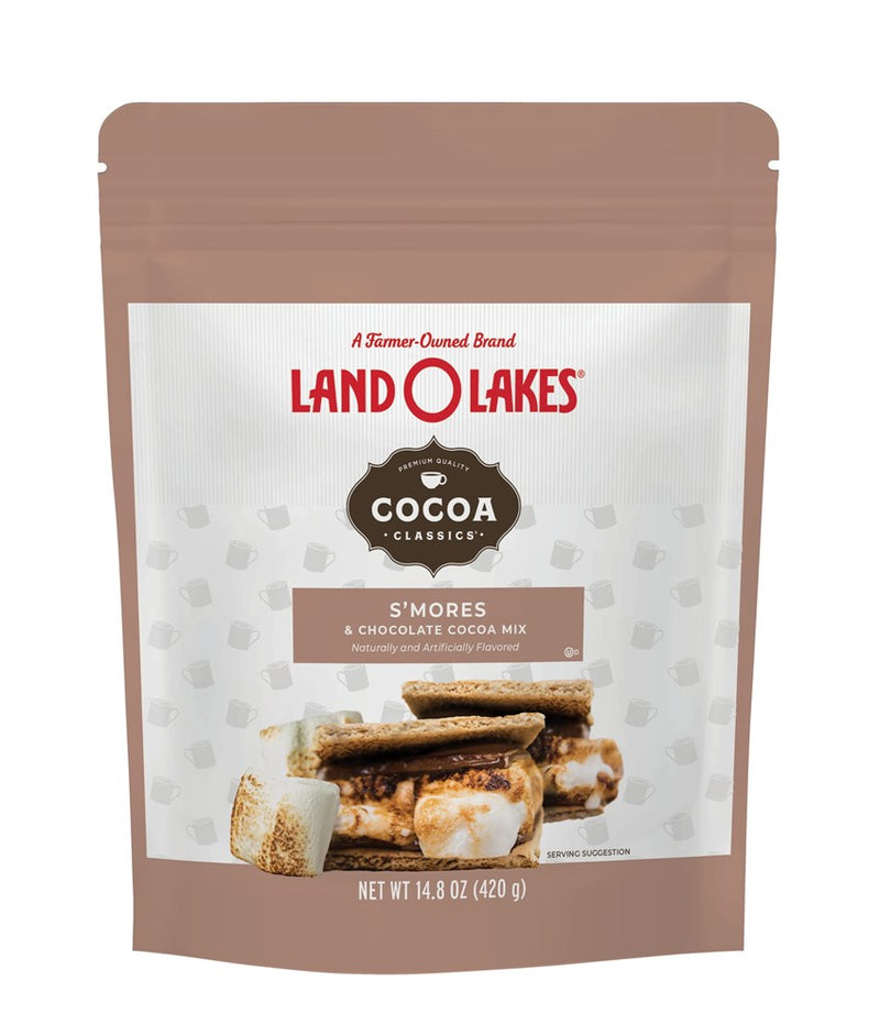 Land O Lakes Cocoa Classics S'mores Cocoa Mix Pouch, 14.8 Ounce (Pack Of 1)