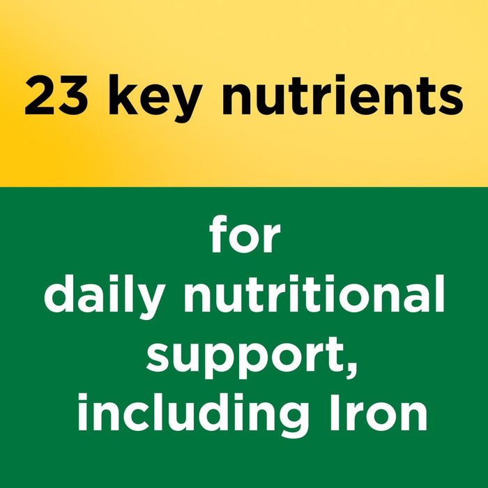 Nature Made Complete Multivitamin Mineral with Iron Nutritional Support Tablets - 130ct