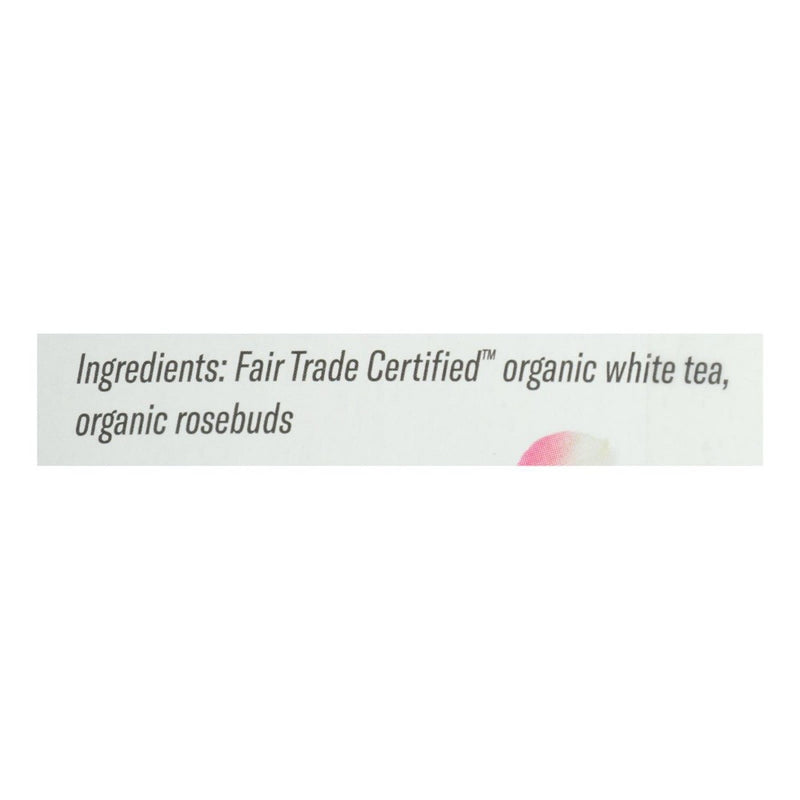Numi White Rose Tea - Case of 6/16 Bags