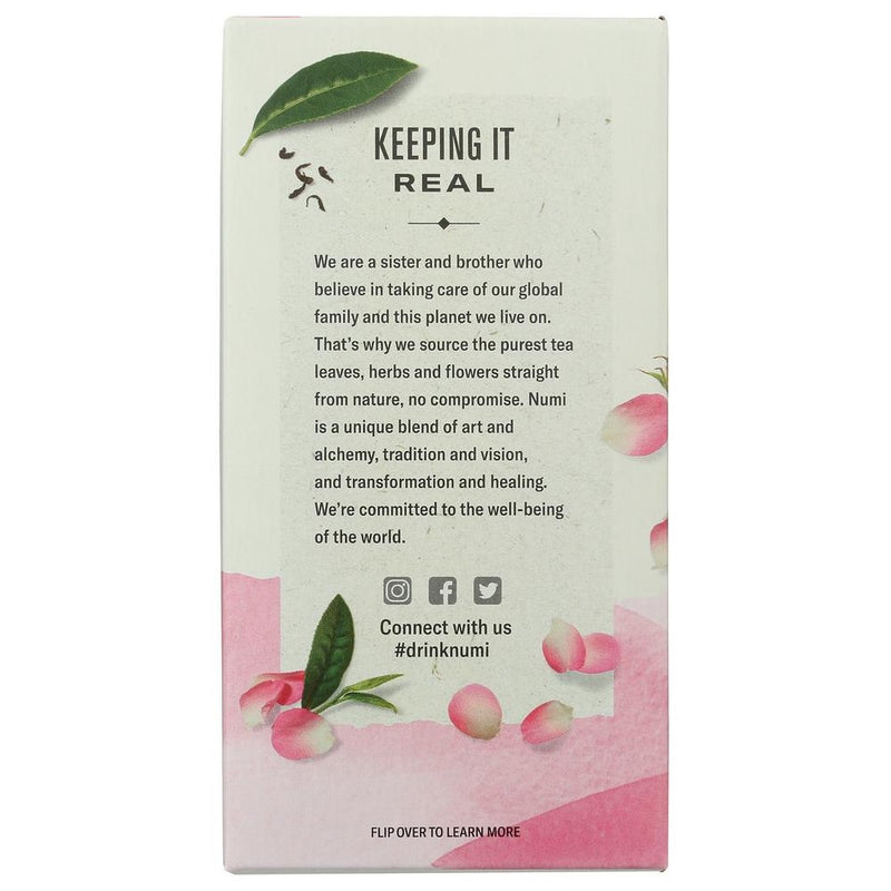 Numi White Rose Tea - Case of 6/16 Bags