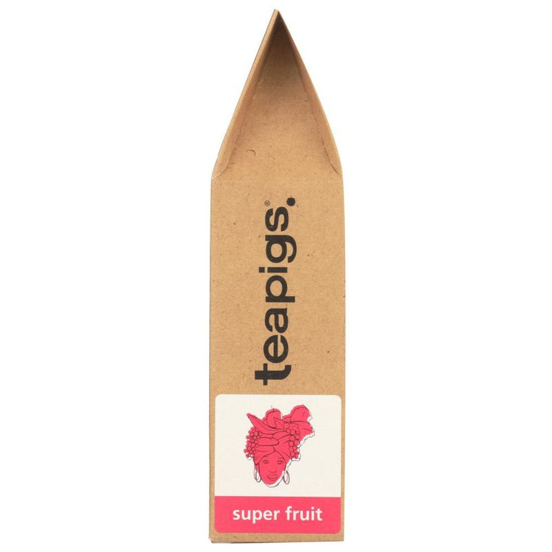 Teapigs Super Fruits Bursting With Super Berries Tea - Case of 6/15 Bags