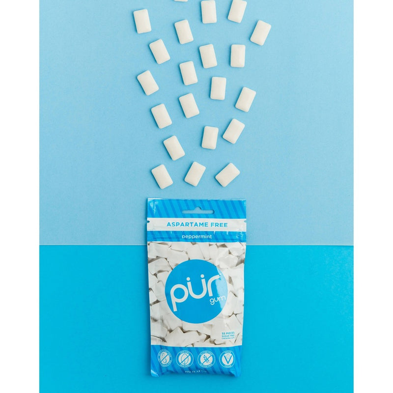Pur Gum Peppermint Bag - 2.72oz