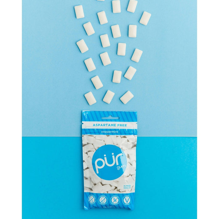 Pur Gum Peppermint Bag - 2.72oz