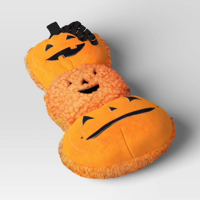Halloween Kicker Classic Stacked Pumpkins Plush Cat Toy - Hyde & EEK! Boutique