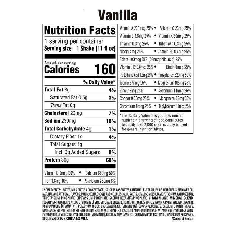 Premier Protein Nutritional Shake - Vanilla - 11 fl oz/4pk