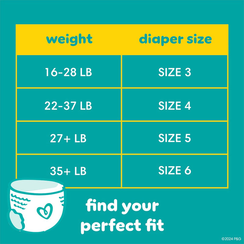 Pampers Swaddler 360 Disposable Baby Diapers - Size 4 - 104ct