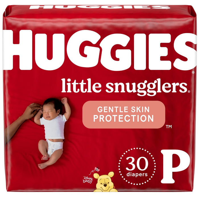 Huggies Little Snugglers Diapers Convenience Pack - Size Preemie (30ct)