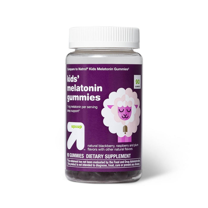 Kids' Melatonin Sleep Aid Gummies - 90ct - up&up