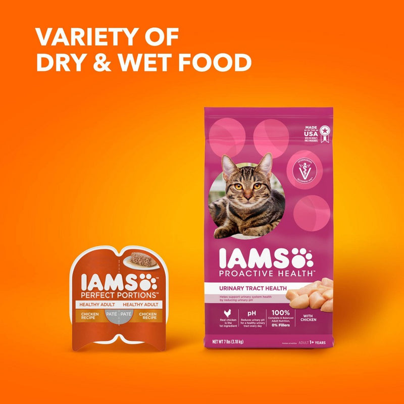IAMS Proactive Health Urinary Tract Health with Chicken Adult Premium Dry Cat Food - 7lbs