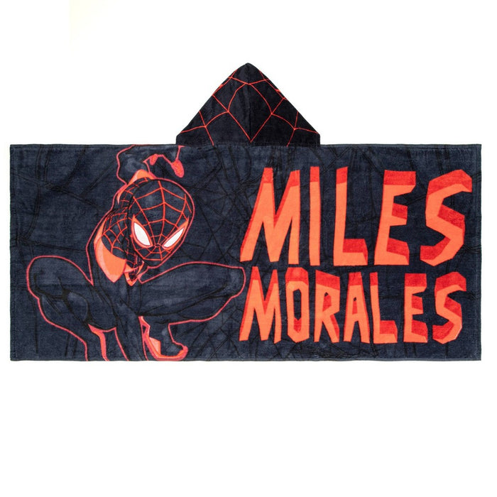 Spider-Man: Miles Morales Kids' Hooded Towel