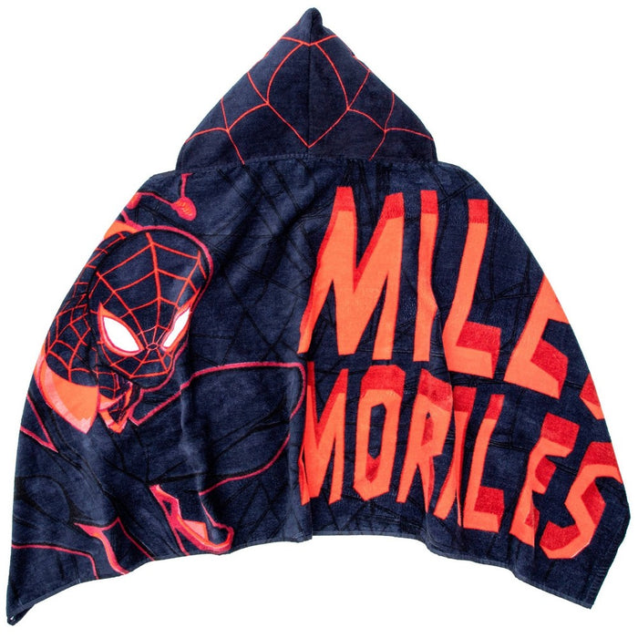 Spider-Man: Miles Morales Kids' Hooded Towel