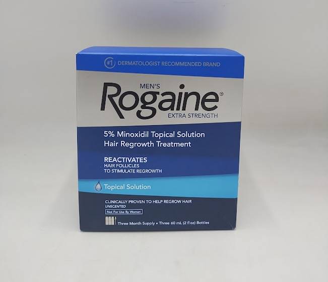Rogaine Men's Hair Treatment Solution - Trial Size - 2 fl oz EXP 10/2026