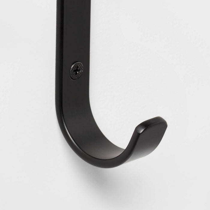 Metal Hook Matte Black - Brightroom