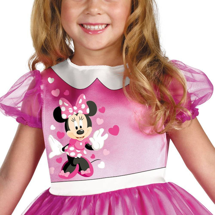 Toddler Disney Mickey Mouse & Friends Minnie Mouse Halloween Costume Dress with Headband 3-4T