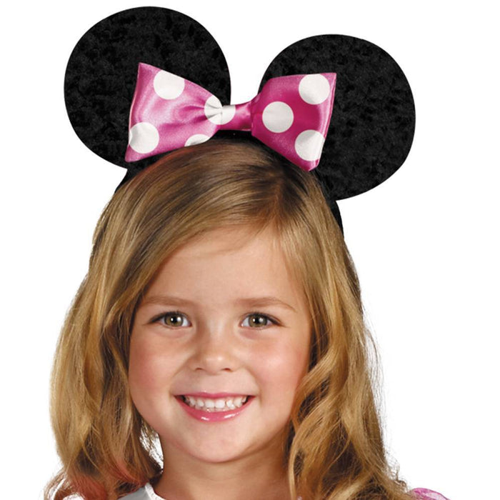 Toddler Disney Mickey Mouse & Friends Minnie Mouse Halloween Costume Dress with Headband 3-4T