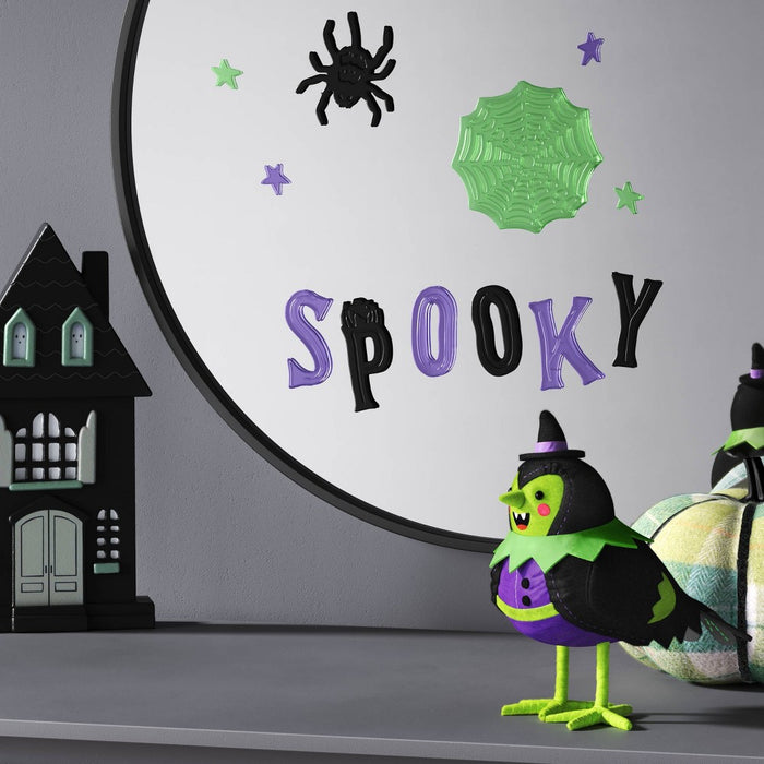12ct Halloween Gel Window Clings Spiders and Web - Hyde & EEK! Boutique