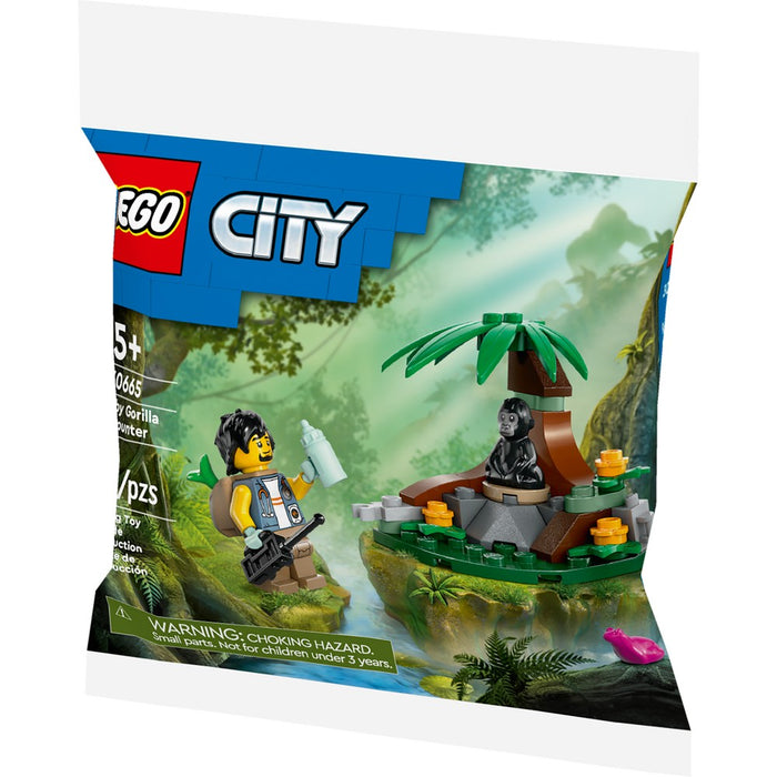 LOT OF 6!!! LEGO City Baby Gorilla Encounter 30665
