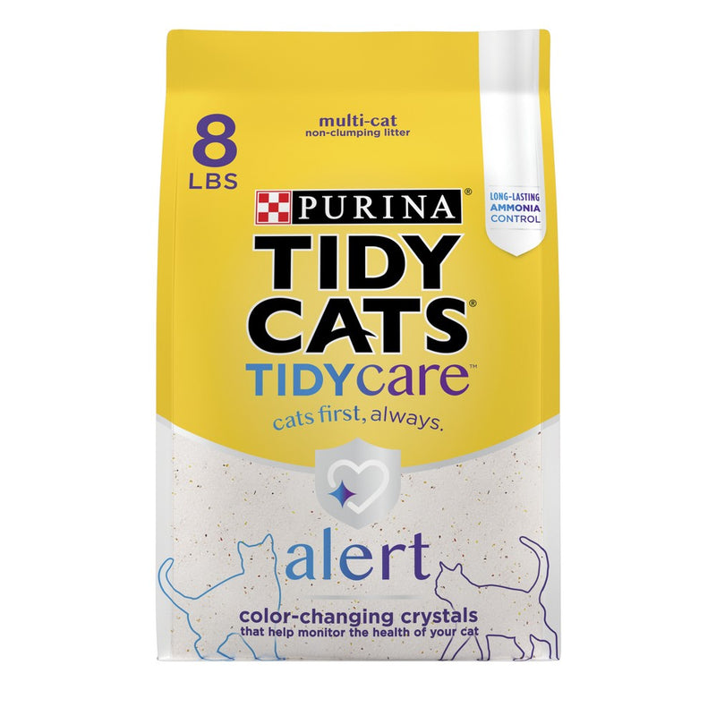 Purina Tidy Cats Care Alert Cat & Kitty Litter with pH Health Detection - 8lbs