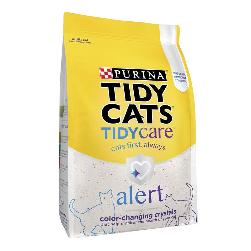 Purina Tidy Cats Care Alert Cat & Kitty Litter with pH Health Detection - 8lbs