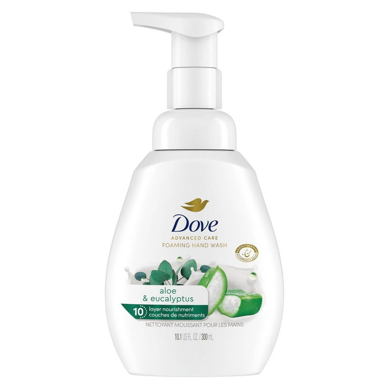 Dove Beauty Aloe & Eucalyptus Nourishing Foaming Hand Wash Soap - 10.1 fl oz