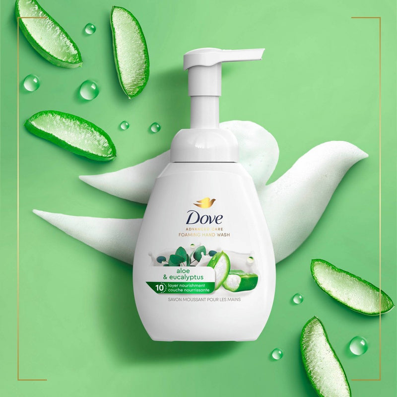 Dove Beauty Aloe & Eucalyptus Nourishing Foaming Hand Wash Soap - 10.1 fl oz