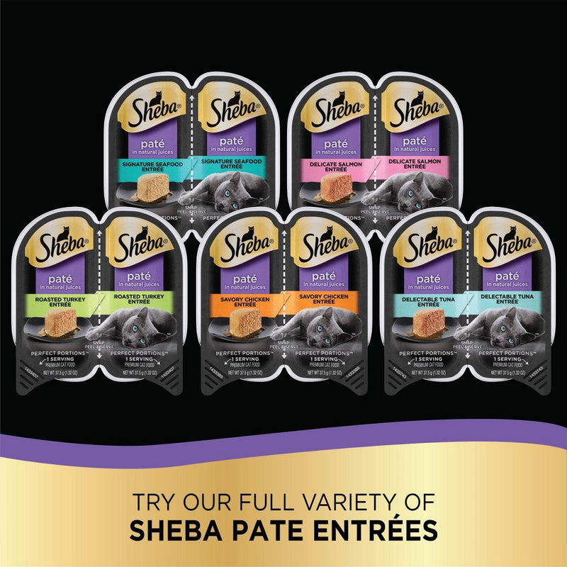SHEBA PERFECT PORTIONS Savory Chicken Entree Wet Cat Food Pate - 2.64oz