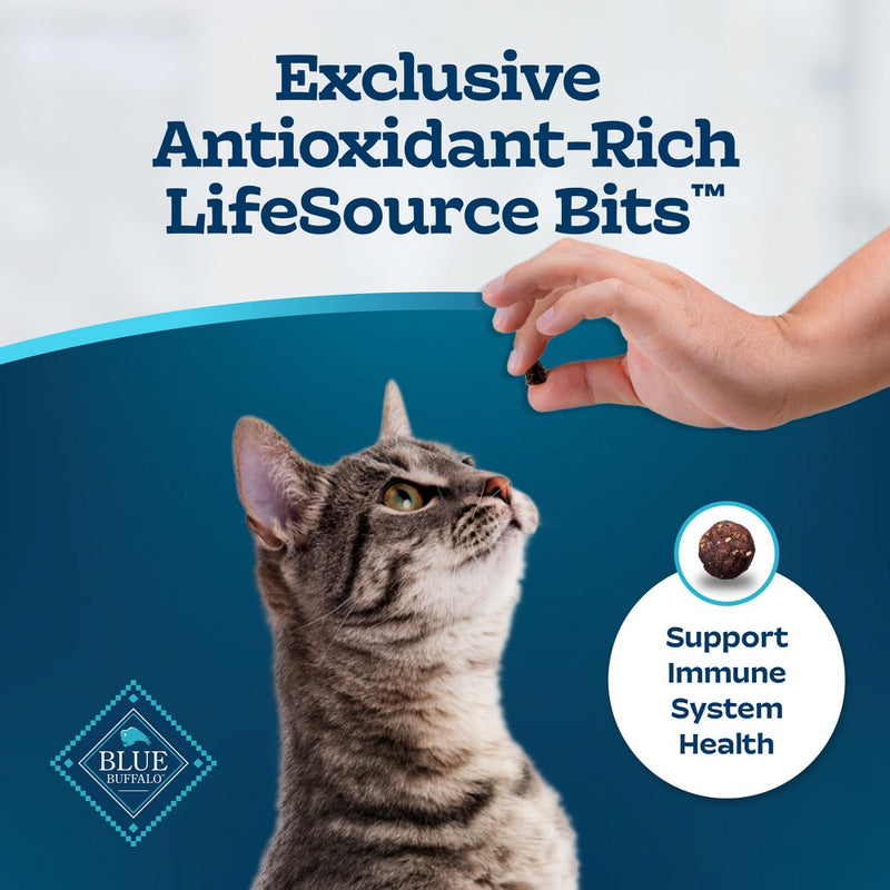 Blue Buffalo Tastefuls Sensitive Stomach Natural Adult Dry Cat Food with Chicken - 10lbs
