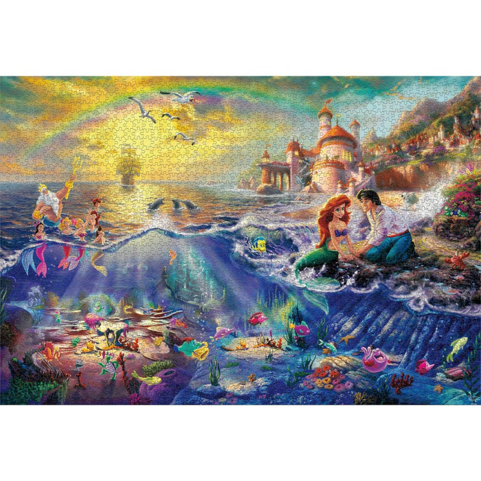 Ceaco Thomas Kinkade Disney The Little Mermaid Jigsaw Puzzle - 2000pc