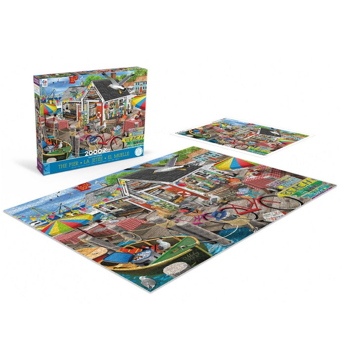 Ceaco Tracy Flickinger: The Pier Jigsaw Puzzle - 2000pc